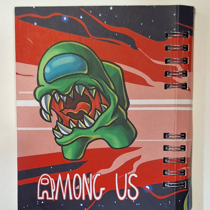 Libreta de Among Us - amplitudmodulada