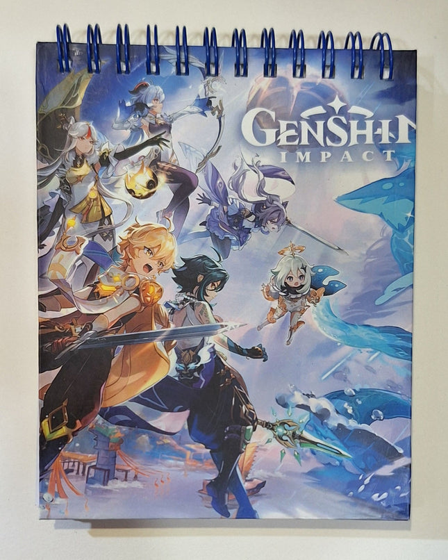 Libreta de Genshin Impact - amplitudmodulada