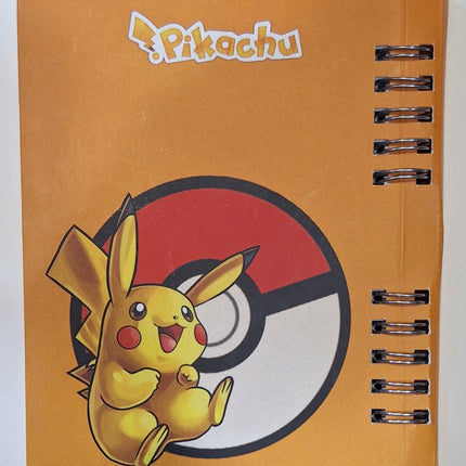 Libreta de Pokemon Pikachu y Ash - amplitudmodulada
