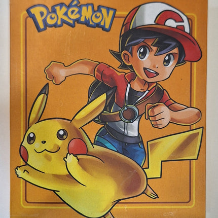 Libreta de Pokemon Pikachu y Ash - amplitudmodulada