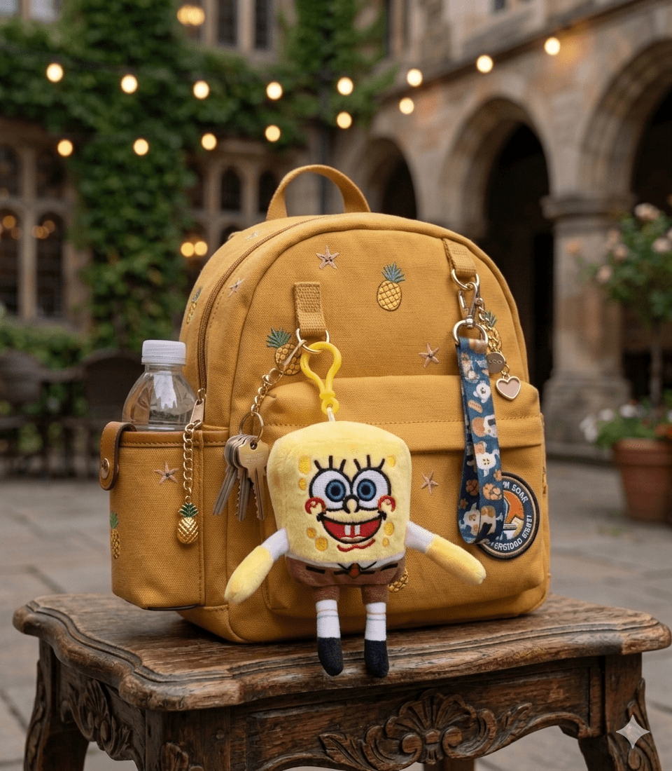Llavero Peluche Bob Esponja - amplitudmodulada