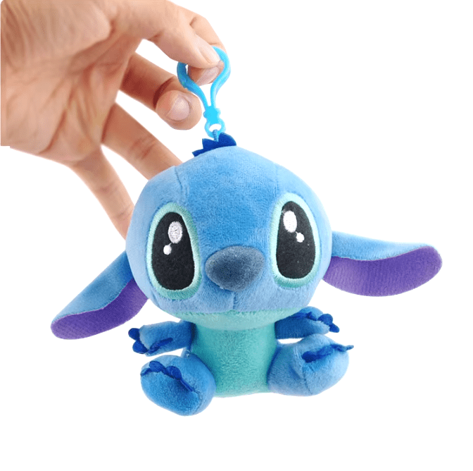 llavero stitch y angie de peluche - amplitudmodulada