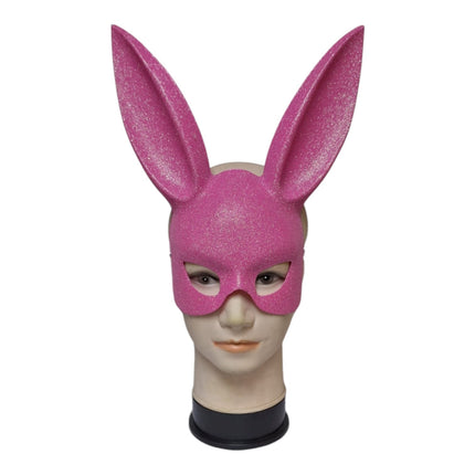 mascara conejo con gliter - amplitudmodulada