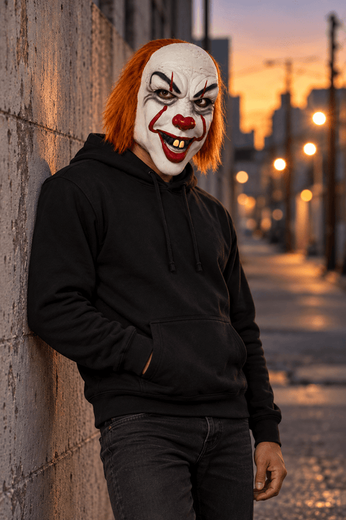 Máscara de látex Pennywise de It - amplitudmodulada