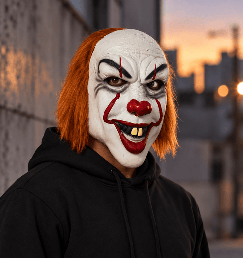 Máscara de látex Pennywise de It - amplitudmodulada