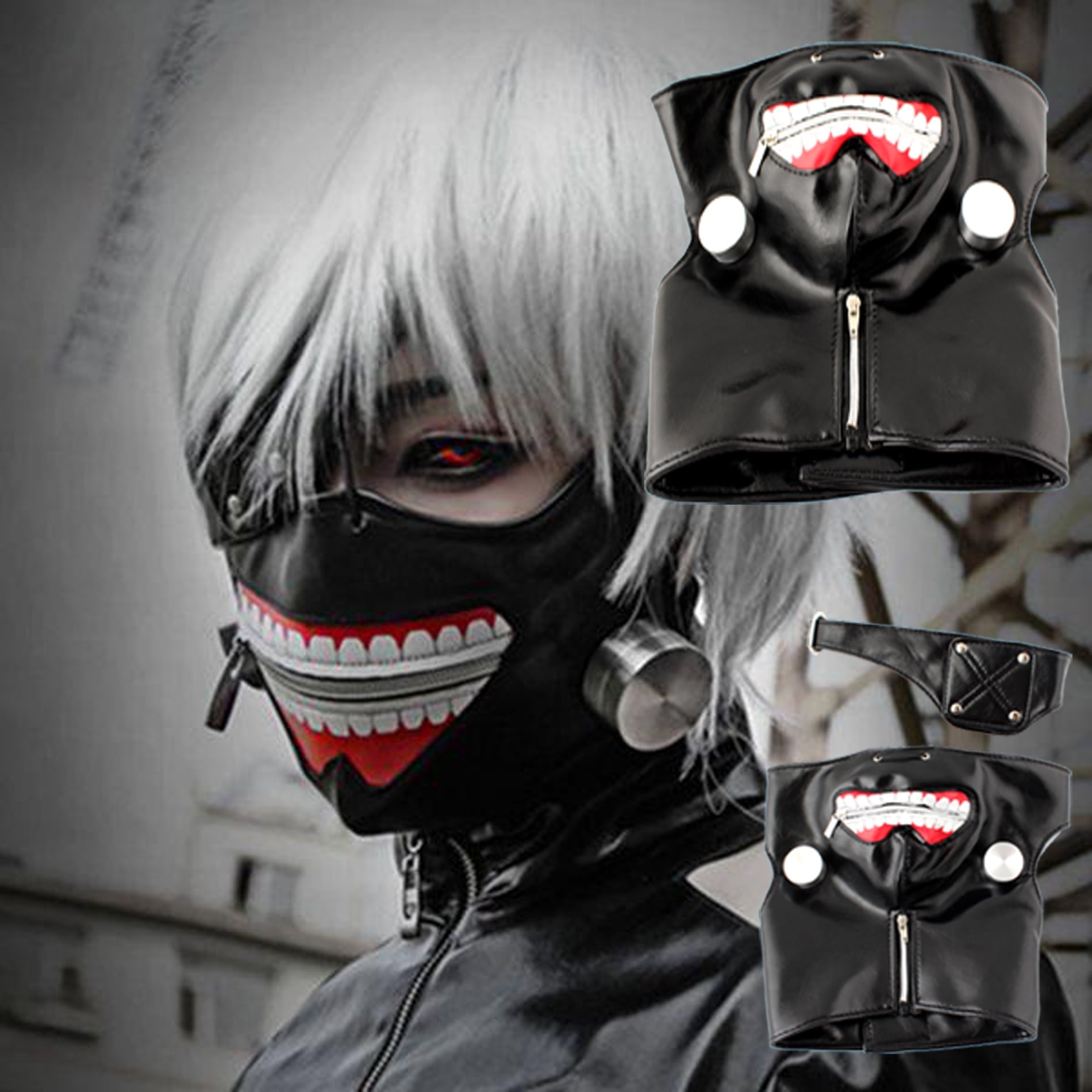 Mascara de Tokyo Ghoul Kaneki Ken - amplitudmodulada