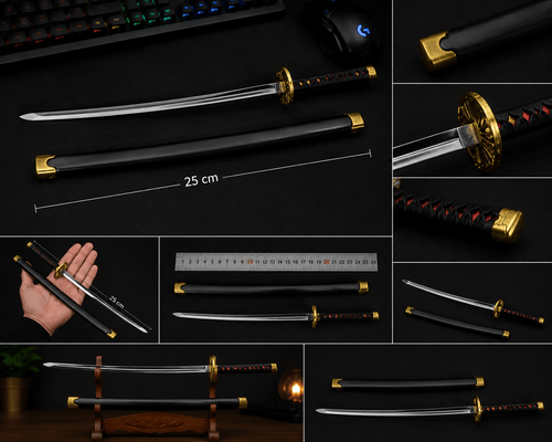 Mini Katana Tanjiro Kamado 25cm - amplitudmodulada
