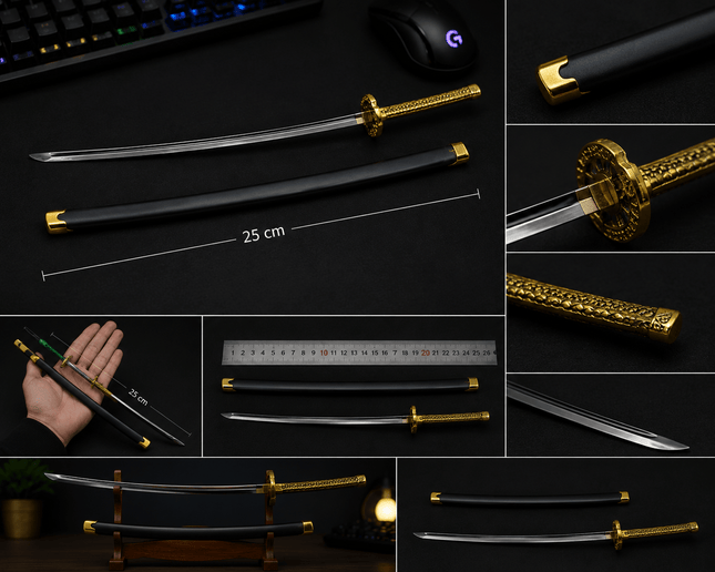 Mini Katana Yoriichi 25cm - amplitudmodulada