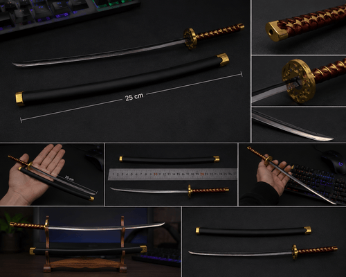 Mini Katana Zoro 25cm - amplitudmodulada