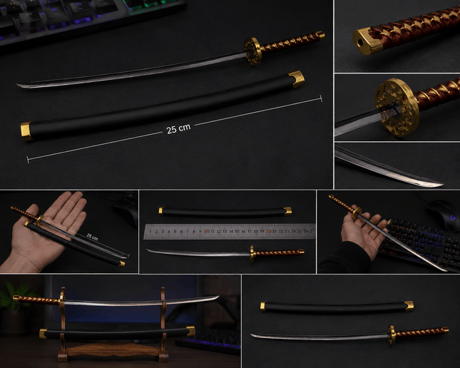 Mini Katana Zoro 25cm - amplitudmodulada