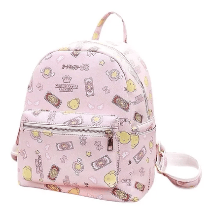 mochila sakura card captor rosada - amplitudmodulada