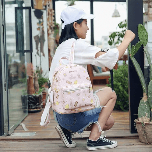 mochila sakura card captor rosada - amplitudmodulada