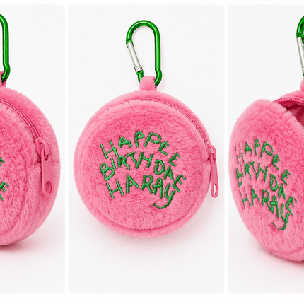 Monedero Harry Potter Happy Birthdae Harry. Diametro 8 cms - amplitudmodulada