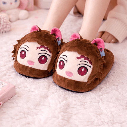 Pantuflas Tanjiro Kamado orejas - amplitudmodulada
