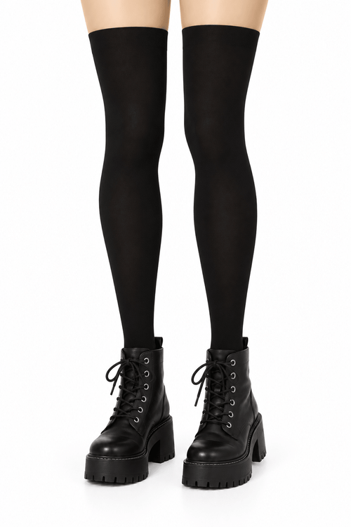 Pantys y medias largas estilo portaliga - amplitudmodulada