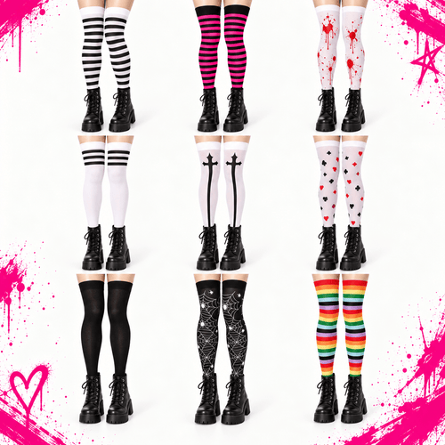 Pantys y medias largas estilo portaliga - amplitudmodulada