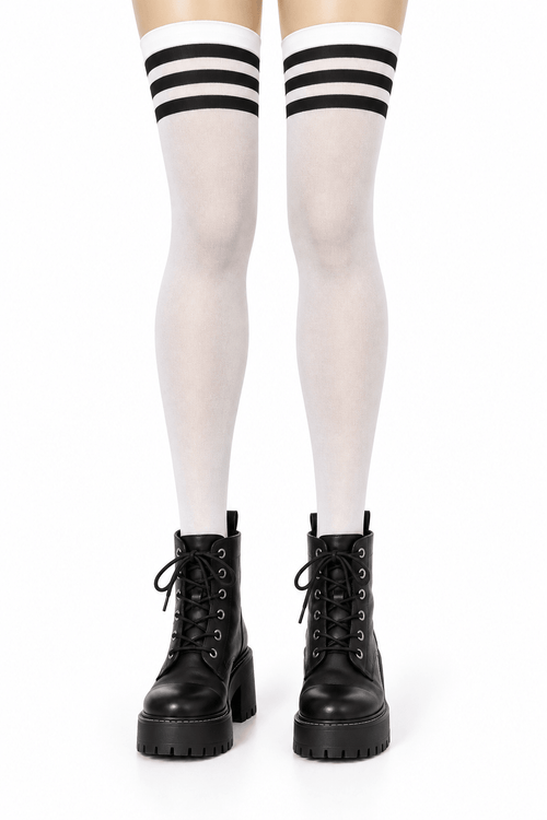 Pantys y medias largas estilo portaliga - amplitudmodulada
