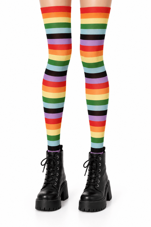 Pantys y medias largas estilo portaliga - amplitudmodulada