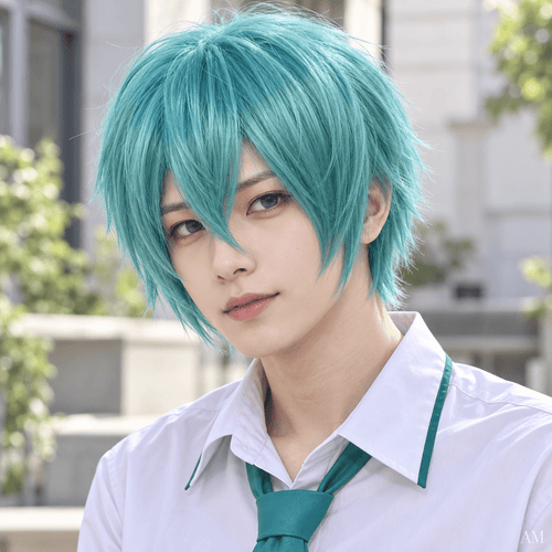 Peluca cosplay Hatsune Mikuo – Vocaloid - amplitudmodulada