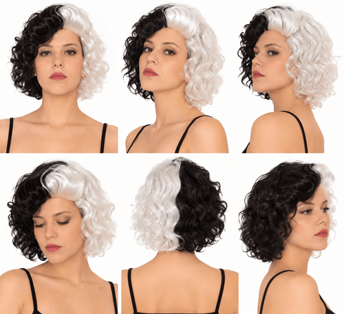 Peluca Cruella de Vil - amplitudmodulada