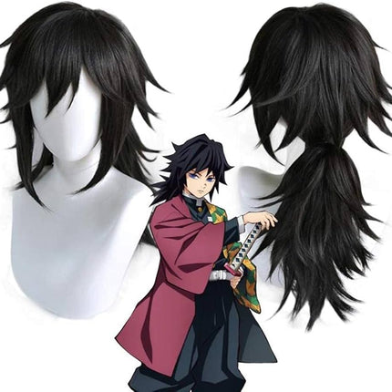 Peluca Giyu Tomioka Kimetsu - amplitudmodulada