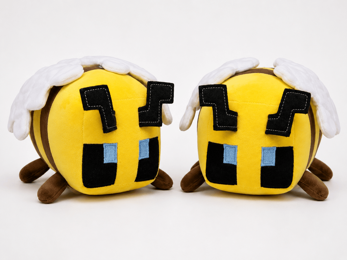 Peluche Abeja Minecraft 27 cms - amplitudmodulada