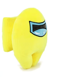 peluche among us amarillo 20cm - amplitudmodulada