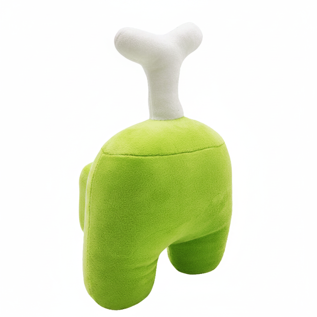 peluche amongs us verde hueso - amplitudmodulada