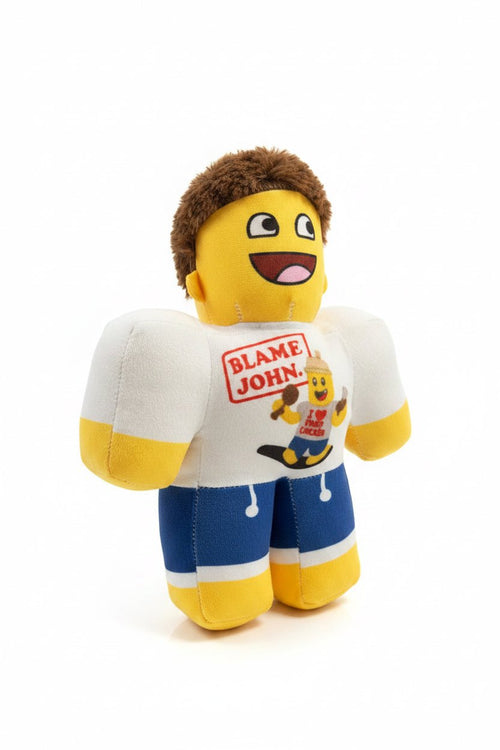 Peluche Blame john de Roblox 25cm - amplitudmodulada