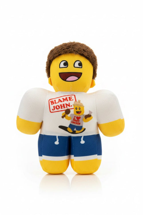 Peluche Blame john de Roblox 25cm - amplitudmodulada