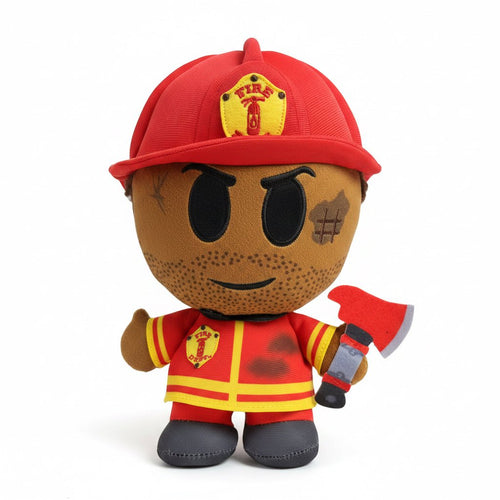 Peluche Bombero de Livetopia roblox 26cm - amplitudmodulada