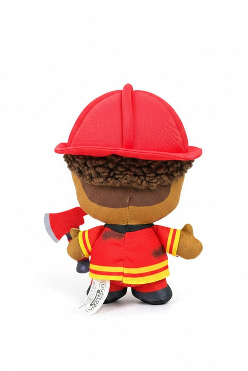 Peluche Bombero de Livetopia roblox 26cm - amplitudmodulada