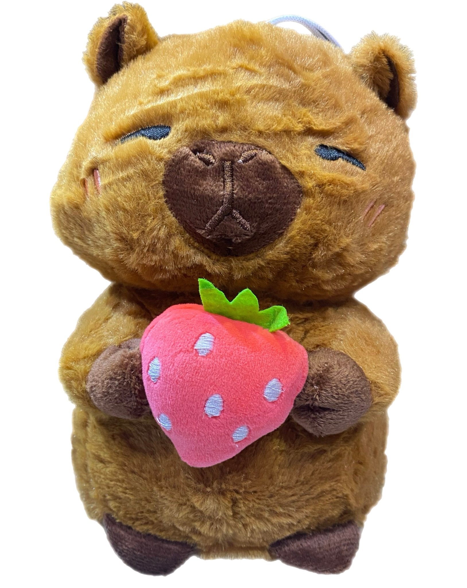 peluche capibara fruta 22cm - amplitudmodulada