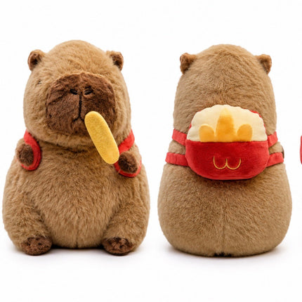 Peluche Capibara Papas Fritas 22 cm - amplitudmodulada