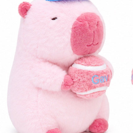 Peluche Capibara Rosa Kawaii - amplitudmodulada