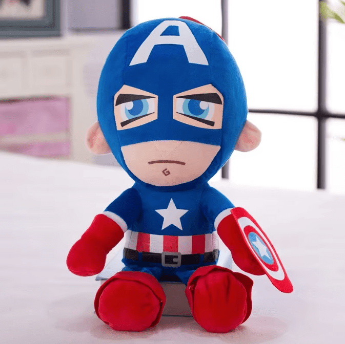 peluche capitan america 27cm - amplitudmodulada