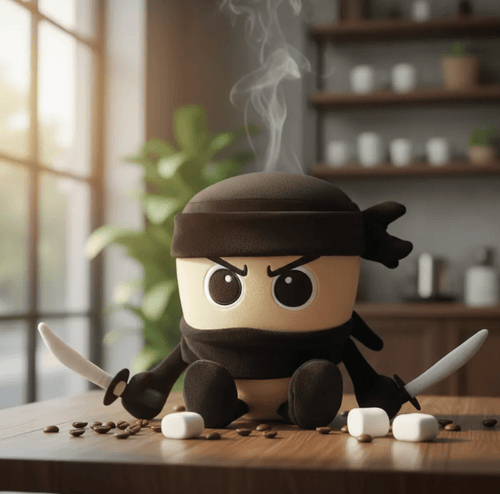 Peluche Capuccino asesino 35cm - amplitudmodulada