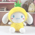 peluche cinnamoroll piña 24cm - amplitudmodulada