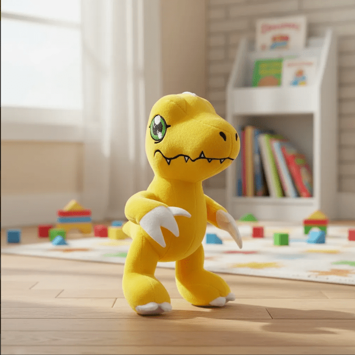 Peluche de Agumon de Digimon de 22 cms - amplitudmodulada