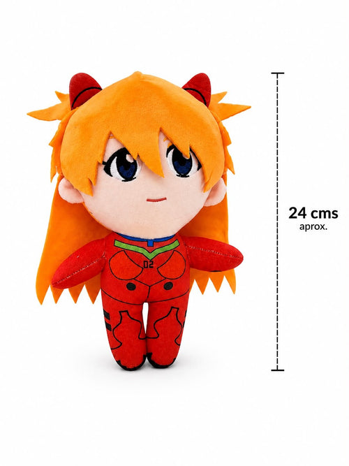 Peluche de Asuka Langley Evangelion 24 cms - amplitudmodulada