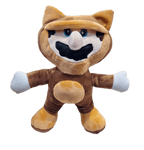 Peluche de Super Mario Bros con Traje de Gato 28 cm - amplitudmodulada