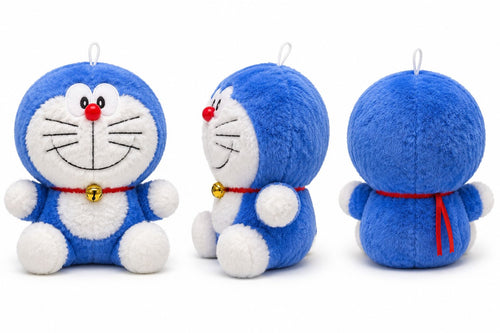 Peluche Doraemon peludo 29cm - amplitudmodulada