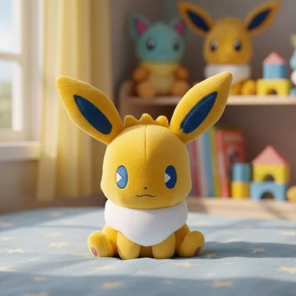 Peluche Eevee amarillo 22cm - amplitudmodulada