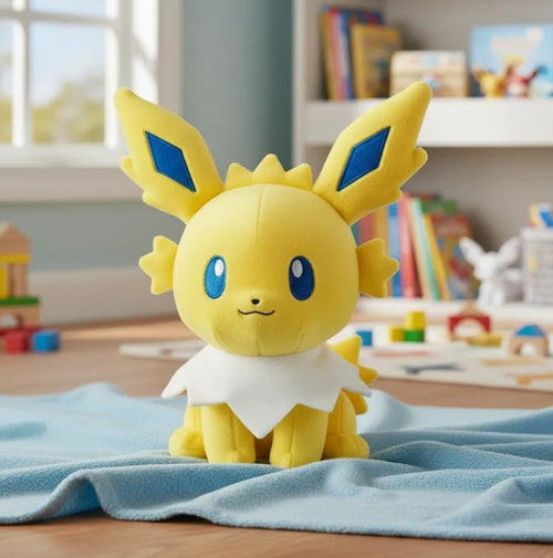 Peluche Eevee Jolteon 23cm - amplitudmodulada