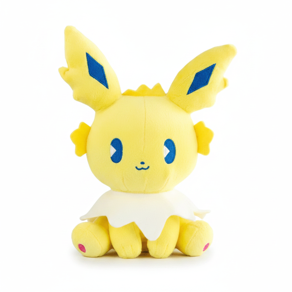 peluche eevee jolteon 23cm - amplitudmodulada