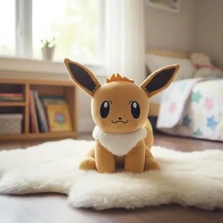 Peluche Eevee Sentado 23cm - amplitudmodulada