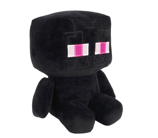 Peluche Enderman minecraft 20 cm - amplitudmodulada