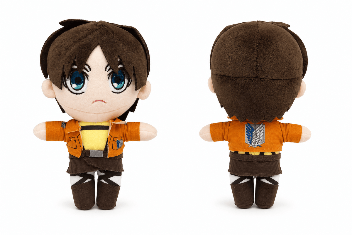 Peluche Eren Yeager 24 cms - amplitudmodulada