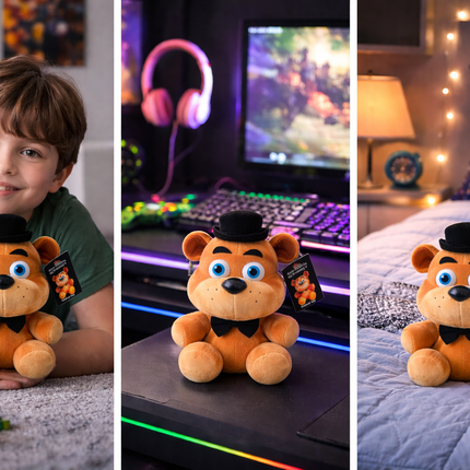 Peluche FNAF Freddy's y Foxy 18CM - amplitudmodulada