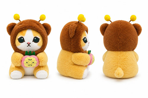 Peluche Gato Abeja 24cm - amplitudmodulada